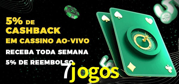 Promoções do cassino ao Vivo 7jogos
